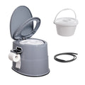 Portable Travel Toilet with Detachable Inner Bucket