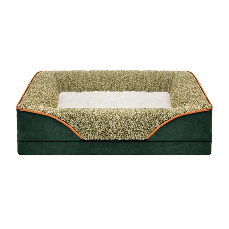 All-season dog bed, removable and washable