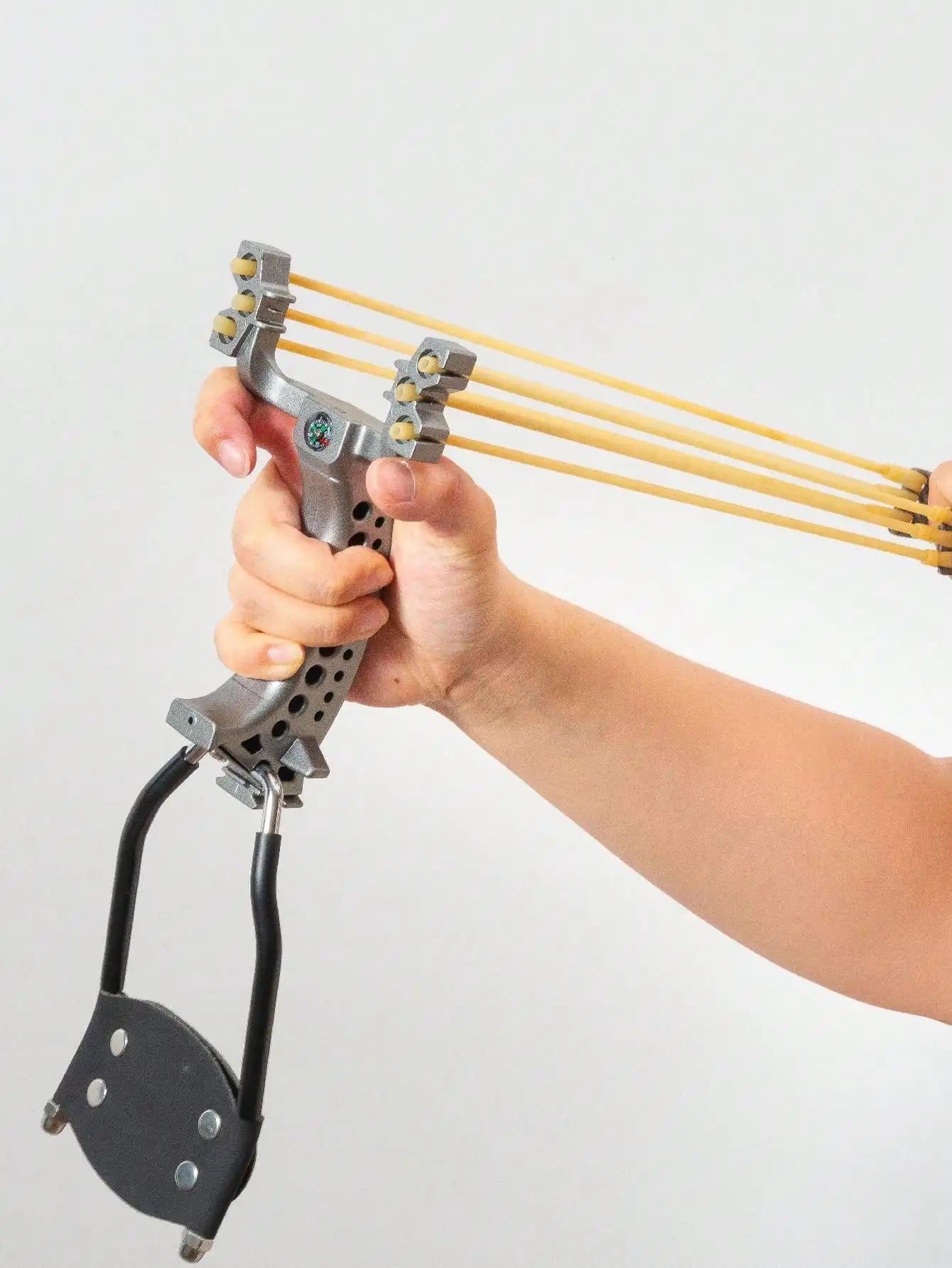 High-Power Slingshot With Wrist Guard