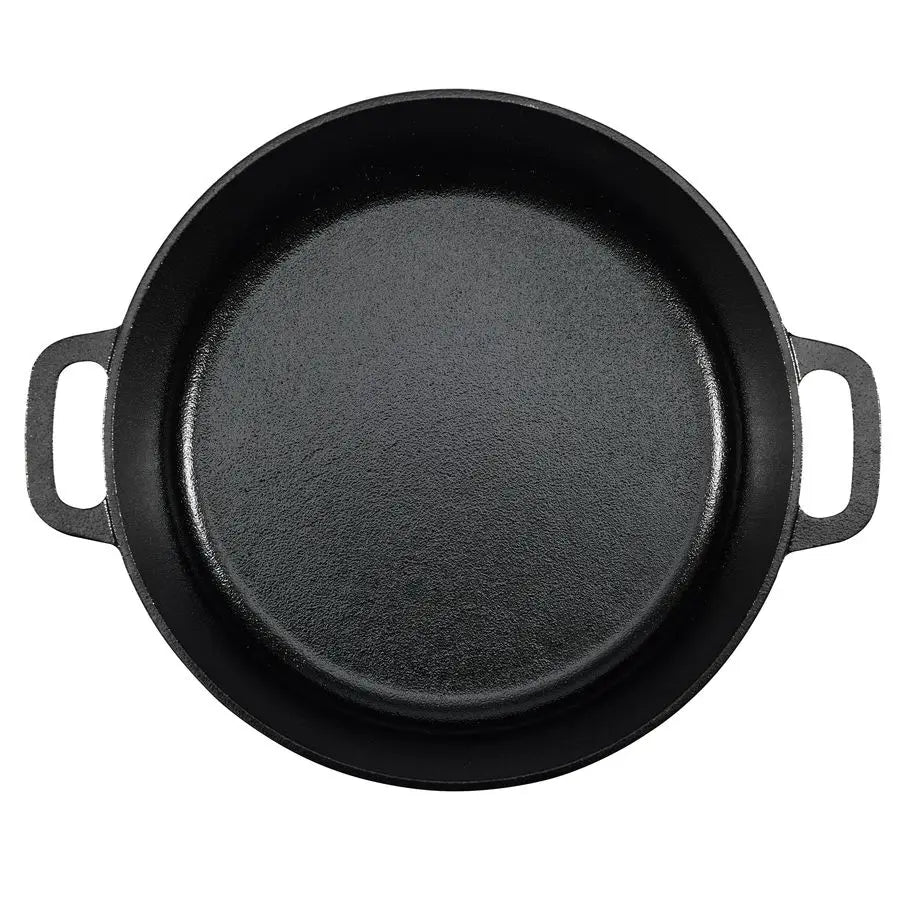 Pre-Seasoned Cast Iron Dutch Oven Pot with Lid