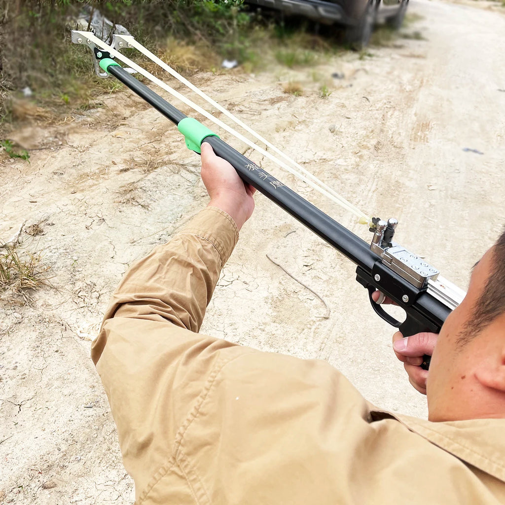 Powerful Metal Slingshot - Professional Outdoor Hunting Catapult