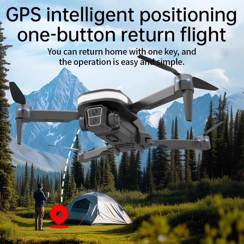 8K Drone with Dual Camera and Obstacle Avoidance