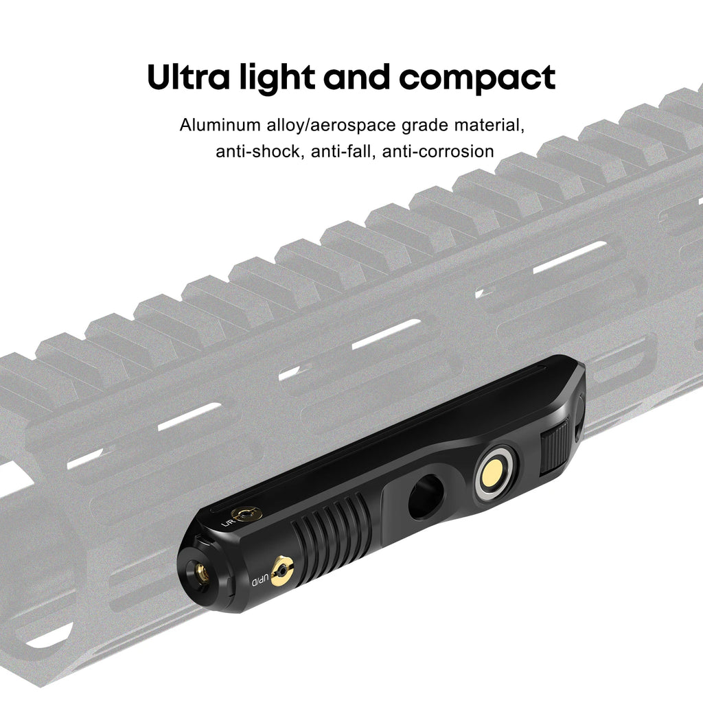 Magnetic Charging Rifle Laser Sight, 2000m, Windage/Elevation Adjustment