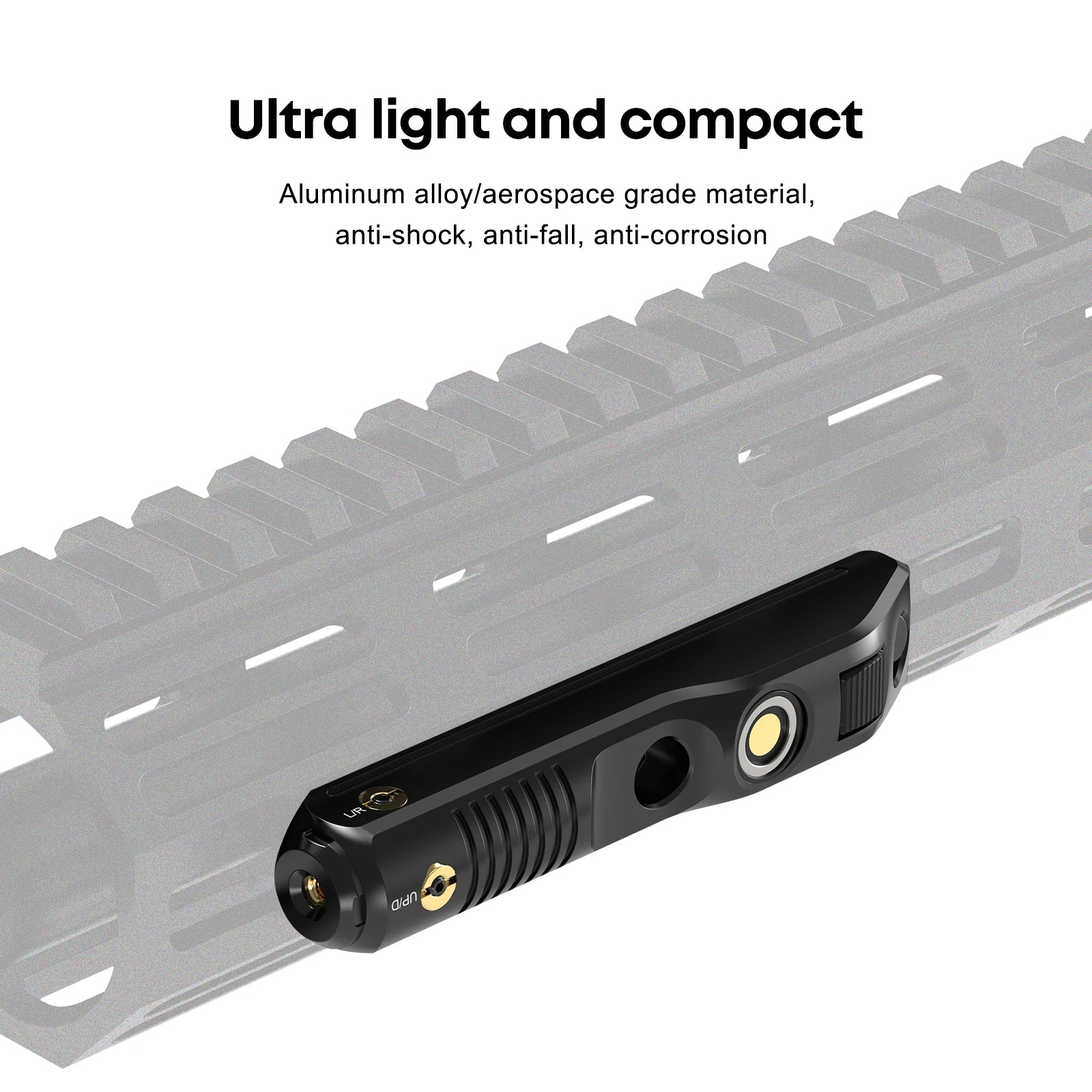 Magnetic Charging Rifle Laser Sight, 2000m, Windage/Elevation Adjustment
