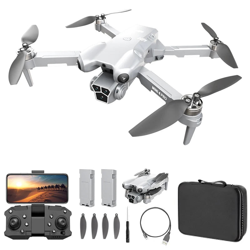 Drone with 8K Camera & GPS Auto-Return - Professional Aerial Photography Quadcopter