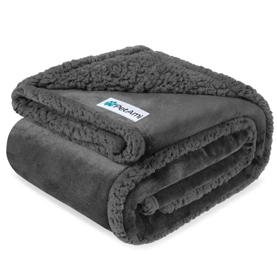 Waterproof Dog Blanket Sherpa Fleece