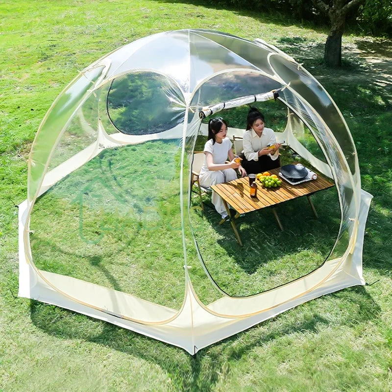 4-8 Person Transparent Dome Tent Ideal for Stargazing