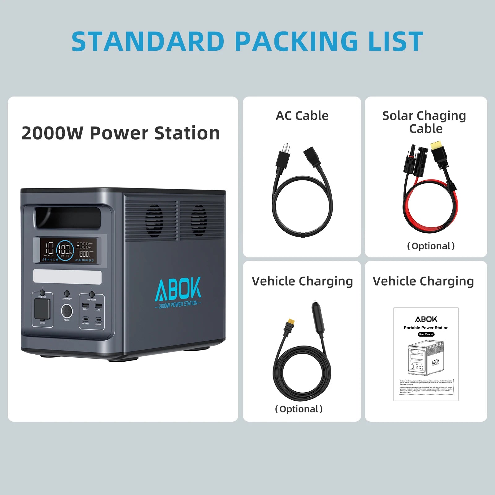 Portable Power Station 2000W 1536Wh Solar Generator - High-Capacity Battery