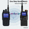 Walkie Talkie USB Rechargeable - Long-Distance FM Two-Way Radio 3-5km Range