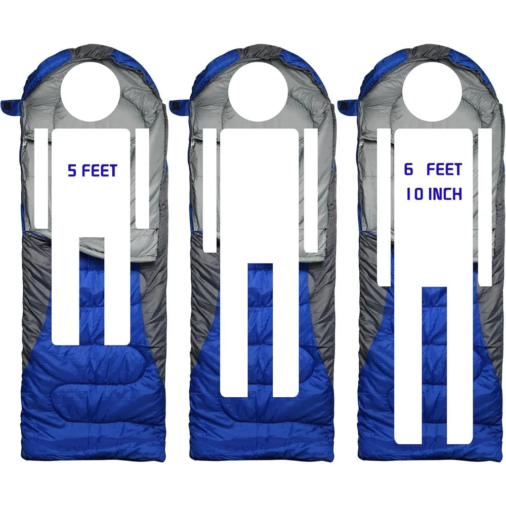 0 Degree Winter Sleeping Bags, Waterproof