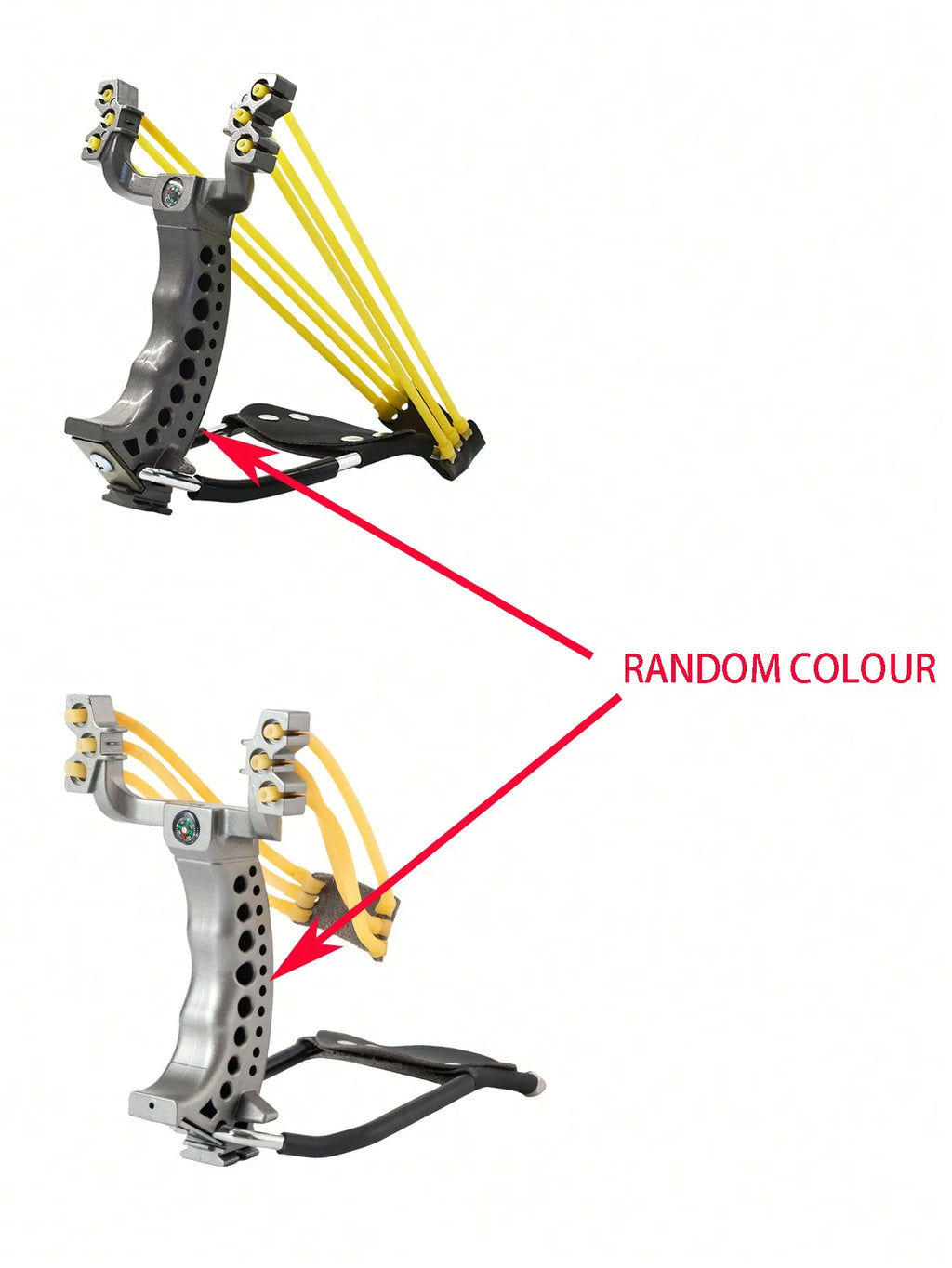 High-Power Slingshot With Wrist Guard