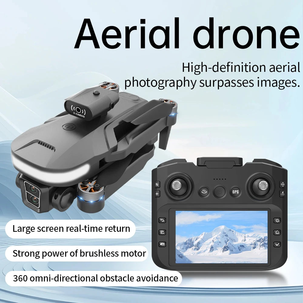 8K Drone with Dual Camera and Obstacle Avoidance