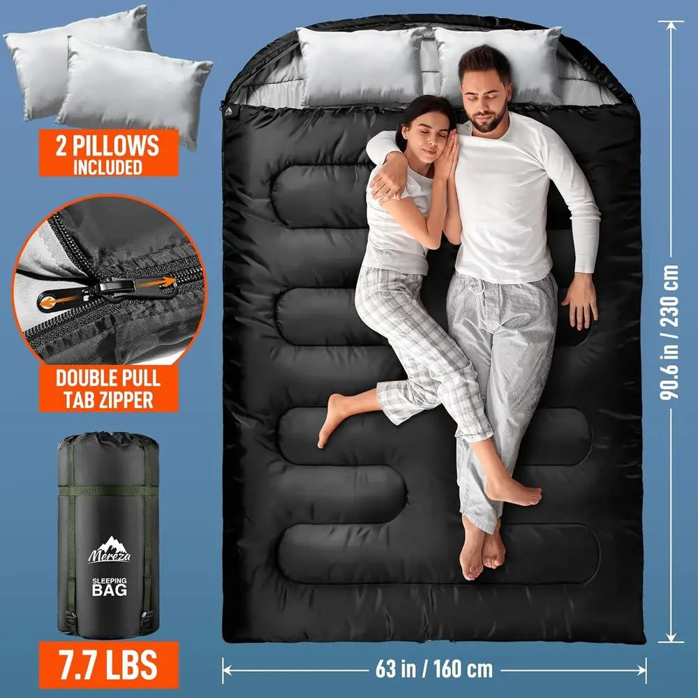 Queen Size Two Person Sleeping Bag