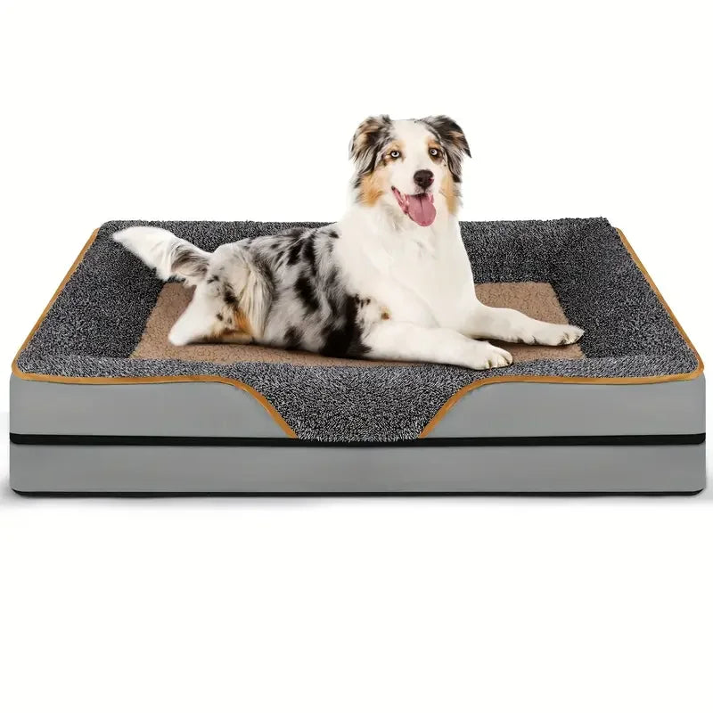 All-season dog bed, removable and washable