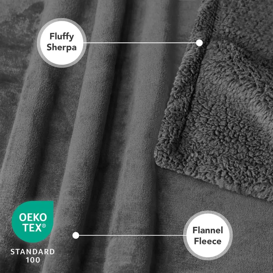 Waterproof Dog Blanket Sherpa Fleece