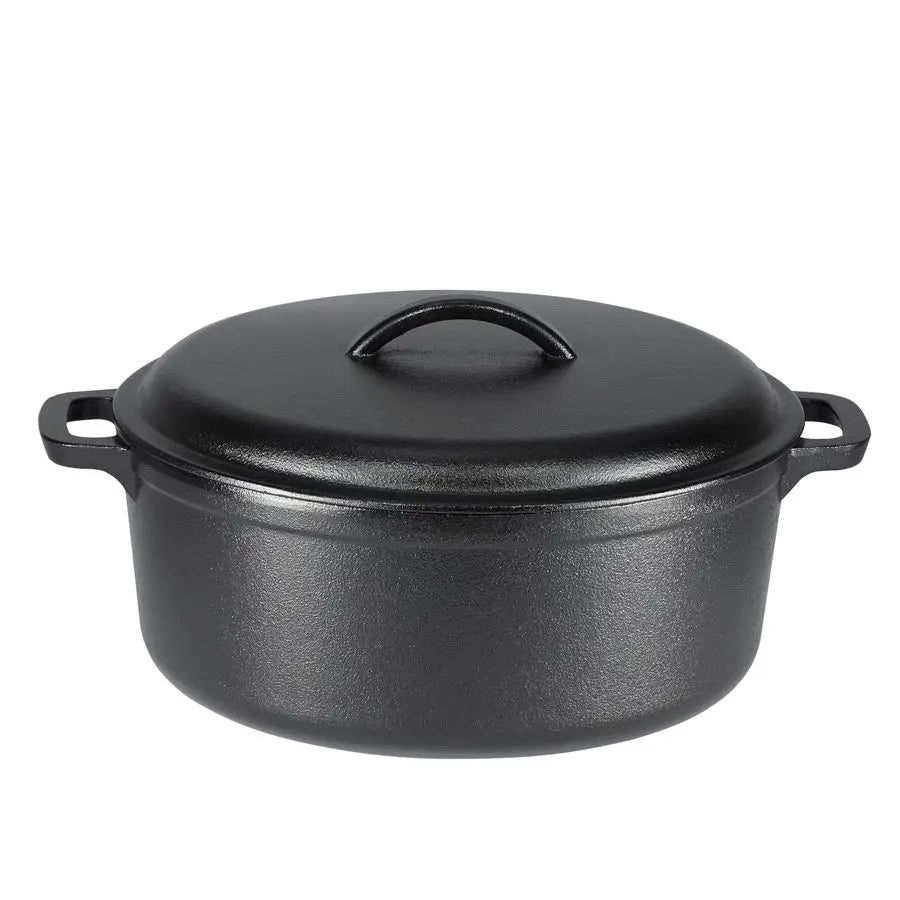 Pre-Seasoned Cast Iron Dutch Oven Pot with Lid