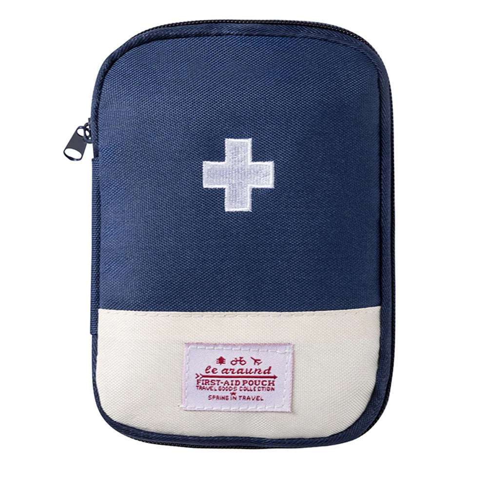 Portable First-Aid Pouch - Compact Emergency Medical Kit for Outdoor Adventures