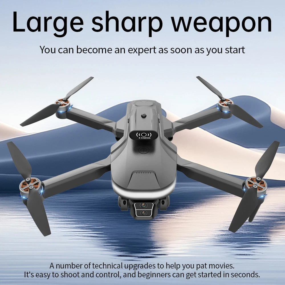 8K Drone with Dual Camera and Obstacle Avoidance